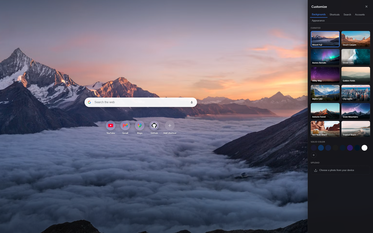 Wallpapers Customization Suite Screenshot